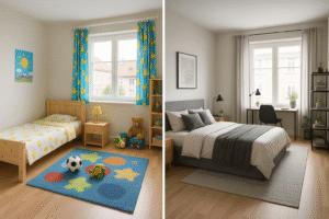 Cómo transformar habitaciones infantiles en habitaciones juveniles modernas · Mi Decoradora VIP · Decoración Interiores